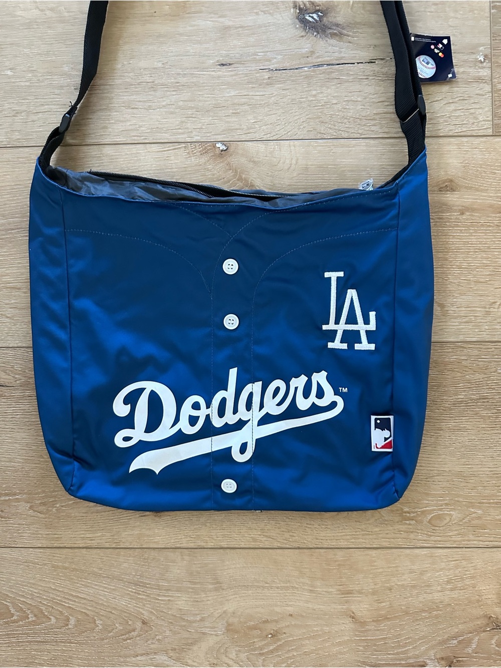 NWT LA Dodgers Jersey Tote Shoulder Bag MLB Little Earth